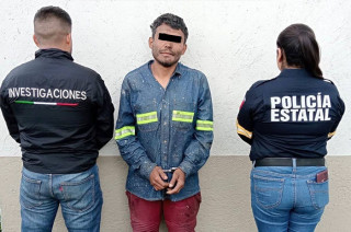 Fue trasladado a la Agencia del Ministerio Público para definir su situación legal.