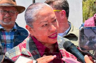 La funcionaria explicó que los municipios de la región de Atlacomulco concentran las principales revisiones por exceso de lluvia y granizadas