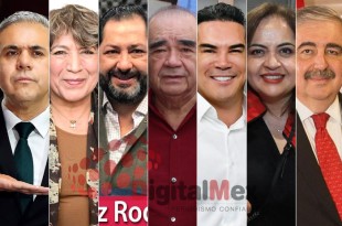 Fernando Vilchis, Delfina Gómez, Francisco Vázquez, Maurilio Hernández, Alejandro Moreno, Ana Lilia Herrera, Ricardo Sodi