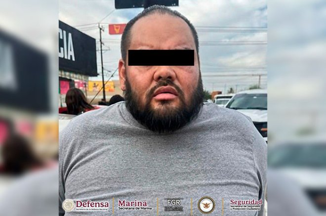 Fuerzas federales capturaron en Mexicali a Salvador “N”, señalado como presunto operador financiero de “Los Chapitos” y relacionado con una red de lavado de dinero.