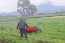 Accidente automovilístico en Atlacomulco