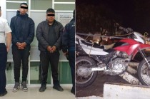 Los sospechosos fueron capturados la noche de este lunes sobre la Avenida Tecnológico, a la altura del Fraccionamiento La Virgen.