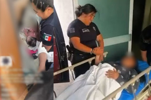 La recién nacida y la madre fueron reportadas en buen estado de salud y quedaron bajo atención hospitalaria.