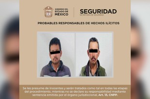 Los detenidos fueron trasladados a la Agencia del Ministerio Público correspondiente