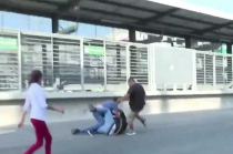 #Video: Agreden a periodistas durante cobertura de un accidente, en Nezahualcóyotl