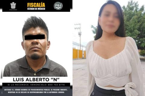 Luis Alberto “N”, detenido en Chimalhuacán por su probable participación en un homicidio
