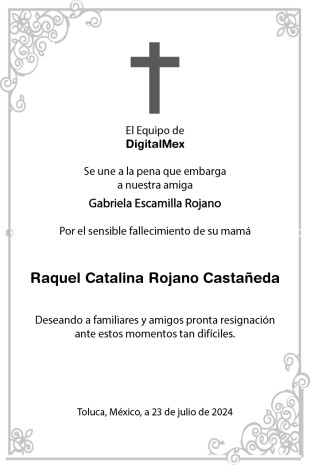 Raquel Catalina Rojano Castañeda