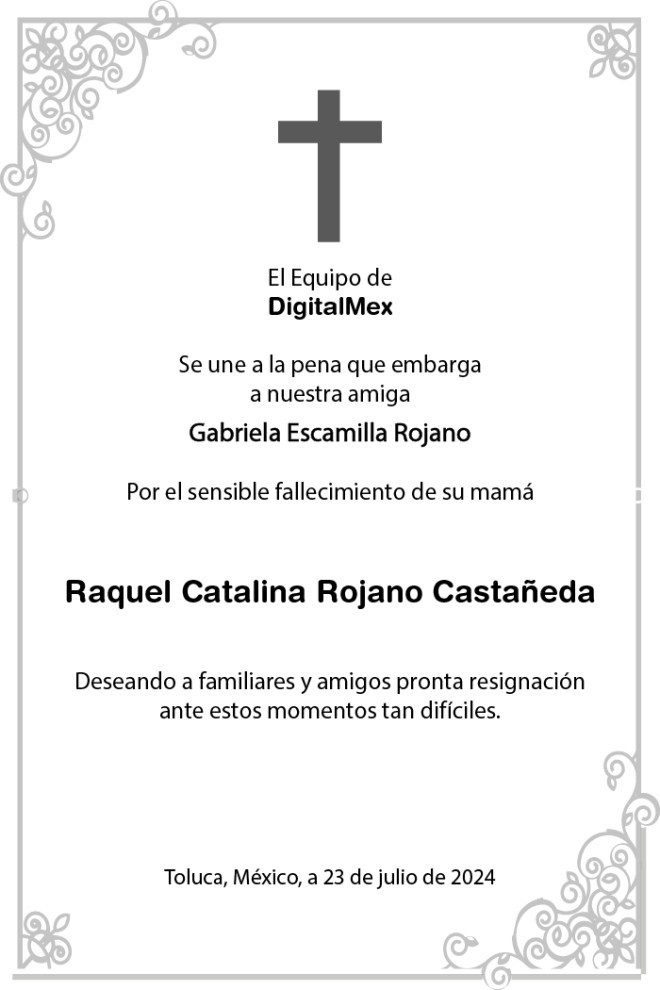 Raquel Catalina Rojano Castañeda