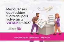 En 2024, 14 mil 192 mexiquenses votaron desde el extranjero con 88.97% de participación.