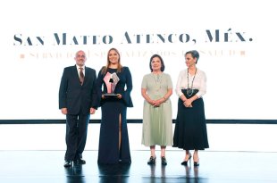 Ana Muñiz Neyra recibió el Premio a las Mejores Prácticas de Gobiernos Locales 2026 por la Unidad Municipal de Autismo de San Mateo Atenco.