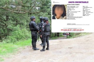 Zona boscosa de La Marquesa, en Ocoyoacac, donde fue localizada sin vida la joven de 18 años reportada como desaparecida en Toluca.
