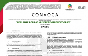 Entregará #SanMateoAtenco créditos a la palabra para mujeres emprendedoras