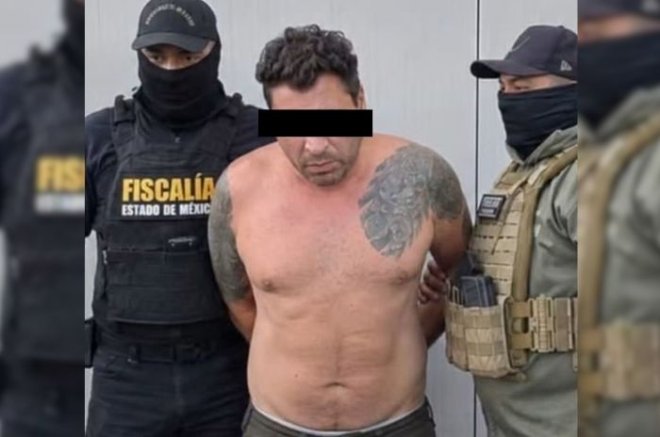 Diego Sebastián “N”, uno de los detenidos por el homicidio múltiple ocurrido en Atizapán de Zaragoza.