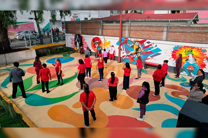 Ecatepec busca recuperar alrededor de 500 parques y espacios públicos; en Texalpa ya se ofrecen clases gratuitas de boxeo, zumba y basquetbol.