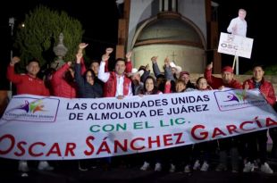 Sánchez García exhortó a la ciudadanía a conquistar las calles y miles de voluntades 