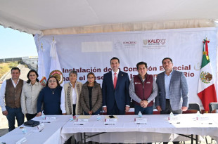 Comisión Especial para el Rescate de la Cuenca del Río Lerma de la LXII Legislatura mexiquense.