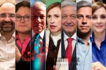 Emilio Álvarez Icaza, Cecilia Soto González, Juan Carlos Padilla, Elena Chávez, AMLO, Claudio X. González, Lily Téllez