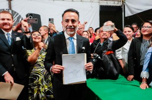 Se confirma y reconoce el triunfo de Fernando Flores, en las elecciones del pasado 2 de junio