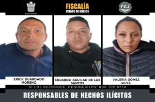 Tres exelementos de la Policía Municipal de Ecatepec fueron sentenciados a 50 años de prisión por secuestro exprés ocurrido en 2023.