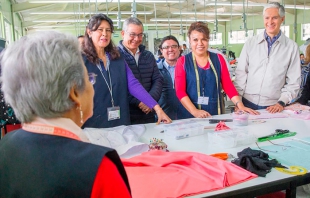 Supervisa gobernador Escuela de Artes y Oficios y Centro de Salud