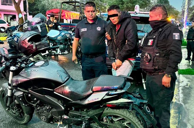 El joven de 22 años fue reconocido por una víctima de robo y contaba con una orden de reaprehensión derivada de un proceso penal reactivado en 2025.