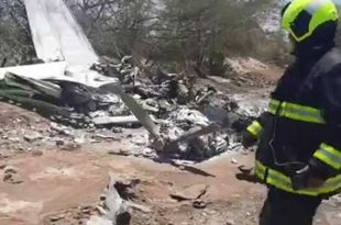 La aeronave realizaba un sobrevuelo turístico hacia las Líneas de Nasca en Perú