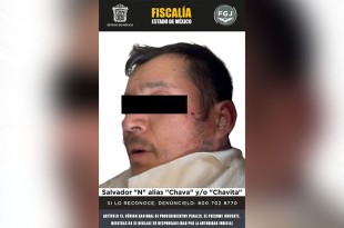 Fiscalía frustra intento de fuga y captura a &quot;Chavita&quot;