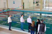 Recorre alberca semiolímpica y gimnasio en Tecámac