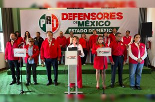 Cristina Ruiz Sandoval presentó la convocatoria Defensores del Estado de México, con la que el PRI busca integrar una red de participación ciudadana en los 125 municipios de la entidad.