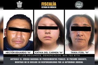 Héctor Eduardo “N”, Kathia del Carmen “N” y Tania Itzel “N” fueron ingresados al Centro Penitenciario y de Reinserción Social.
