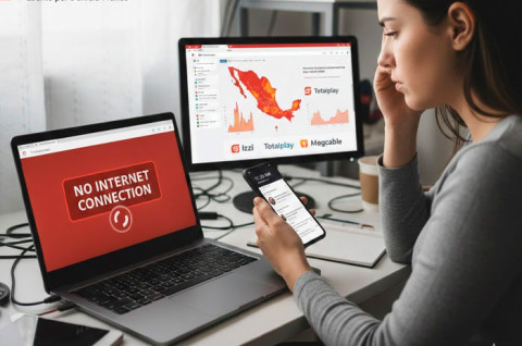 Las afectaciones se presentaron durante la mañana, un horario de alta demanda para actividades digitales.