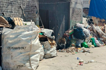 El inmueble operaba de manera irregular como taller y centro de acopio sin acreditar permisos.