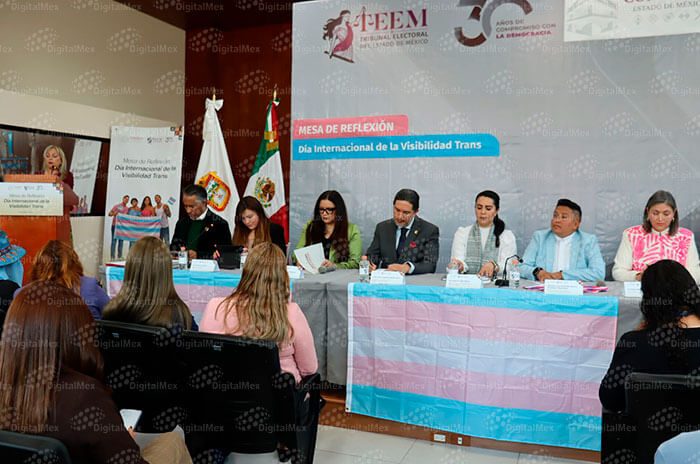 El Tribunal Electoral del Estado de México fue sede de un encuentro para impulsar la inclusión política y el reconocimiento de derechos de personas trans.