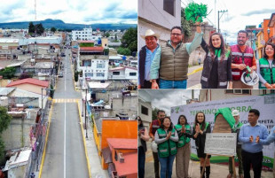 La Presidenta destacó que Tianguistenco se posiciona como uno de los primeros municipios de la región en entregar obras públicas en este 2025.