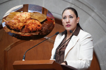 Martha Azucena Camacho Reynoso, presidenta de la Directiva de la LXII Legislatura, presentó la iniciativa para declarar Patrimonio Cultural Inmaterial la Feria de la Barbacoa y el Carnaval de Capulhuac.
