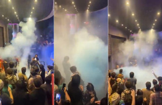 #Video: Festival de música en #Naucalpan termina en caos; denuncian uso de gas contra asistentes