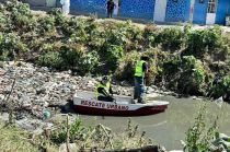 El colectivo ha iniciado la búsqueda en el canal Cartagena, cerca de los límites entre los municipios de Ecatepec y Coacalco.