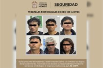 Los detenidos fueron trasladados a la Agencia del Ministerio Público correspondiente.
