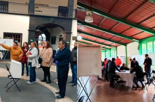 Se instalaron 1,019 casillas en 104 centros de votación distribuidos en todo el territorio mexiquense