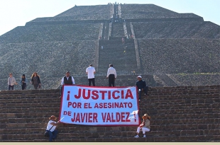 A un año del asesinato de Javier Valdez, periodistas del Edomex demandan justicia