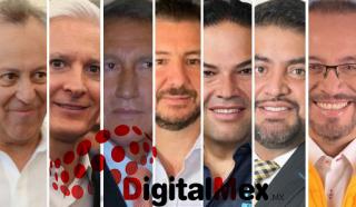 Gustavo Cárdenas, Alfredo del Mazo, Arturo Montiel, Elías Rescala, Enrique Vargas, Cristian Campuzano, Omar Ortega