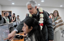 Entrega Del Mazo equipamiento para Universidad Intercultural