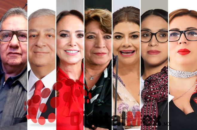 Higinio Martínez, Emilio Cuayffet, Cristina Ruiz, Delfina Gómez, Clara Brugada, Nancy Nápoles, Liliana Dávalos