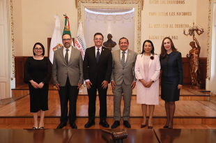 Magistradas y magistrados del Poder Judicial del Estado de México durante la instalación formal de la Junta de Coordinación.