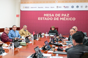 Delfina Gómez Álvarez encabeza la instalación de la Mesa de Paz permanente para reforzar la seguridad en el Estado de México