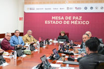 Delfina Gómez Álvarez encabeza la instalación de la Mesa de Paz permanente para reforzar la seguridad en el Estado de México