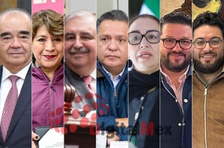 Maurilio Hernández, Delfina Gómez, Ricardo Sodi, Ricardo Moreno, Azucena Cisneros, Adolfo Solís, Isaac Montoya
