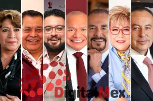 Delfina Gómez, Juan Hugo de la Rosa, Isaac Montoya, Raciel Pérez, Pedro Rodríguez, Cristina González, José Luis Cervantes