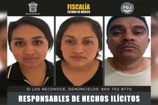 Los responsables fueron ingresados al Centro Penitenciario y de Reinserción Social de Texcoco.