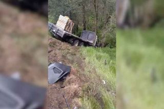 #Video: Fuerte accidente en la Toluca-Villa Victoria deja heridos